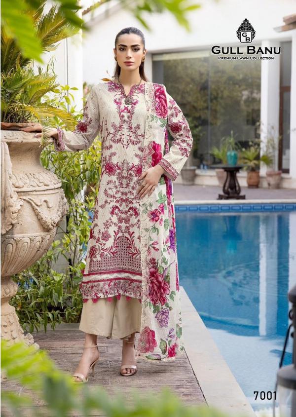 Gullahmed Gull Banu Vol-7 – Karachi Dress Material